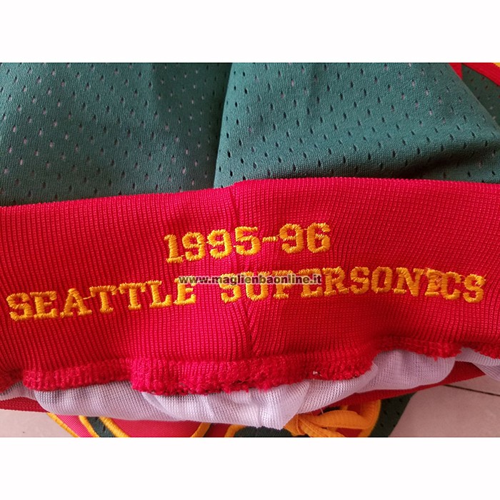 Pantaloncini Seattle Supersonics Just Don Verde